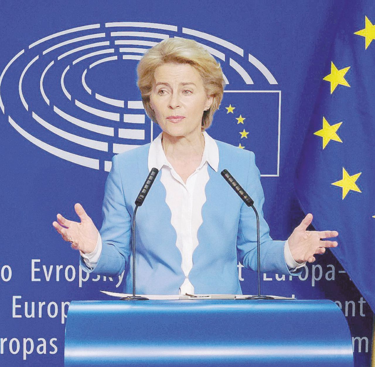 Copertina di Von der Leyen: “Salario minimo in tutta Europa”