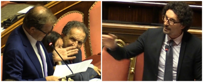 Copertina di Tav e Autostrade, Urso (FdI) e Ferro (FI) contro Toninelli: “Torni a fare l’assicuratore”. “Vi piacerebbe”