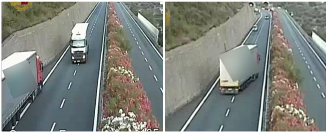 Copertina di Imperia, camionista ubriaco percorre tre chilometri contromano: il rischio di incidente con tir e automobilisti