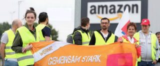 Copertina di Amazon, dipendenti di tutto il mondo in sciopero nei Prime Day. Chiedono equità salariale e rispetto dei diritti