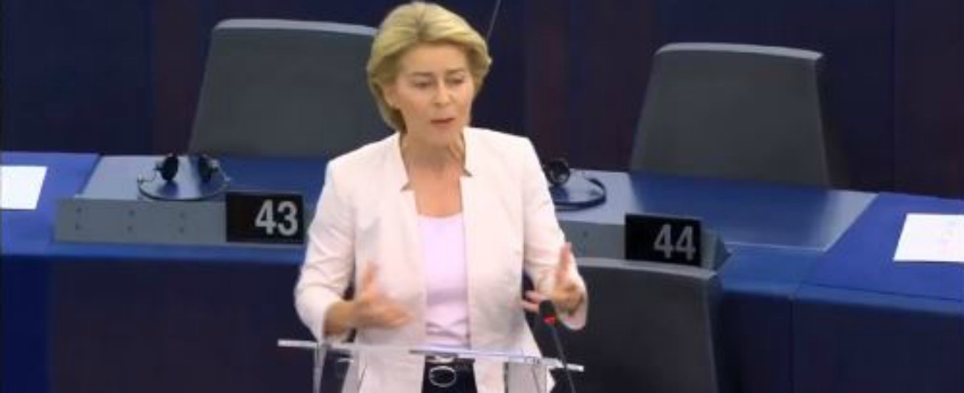 Commissione Ue, dibattito per l’elezione di von der Leyen: “Usare la flessibilità, economia è al servizio del popolo”