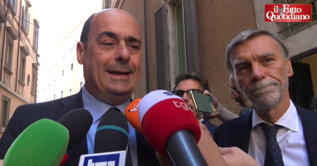 Copertina di Fondi russi a Lega, Zingaretti: “Conte in Aula? Positivo, ma Salvini non risponde”. Delrio: “Inaccettabile”