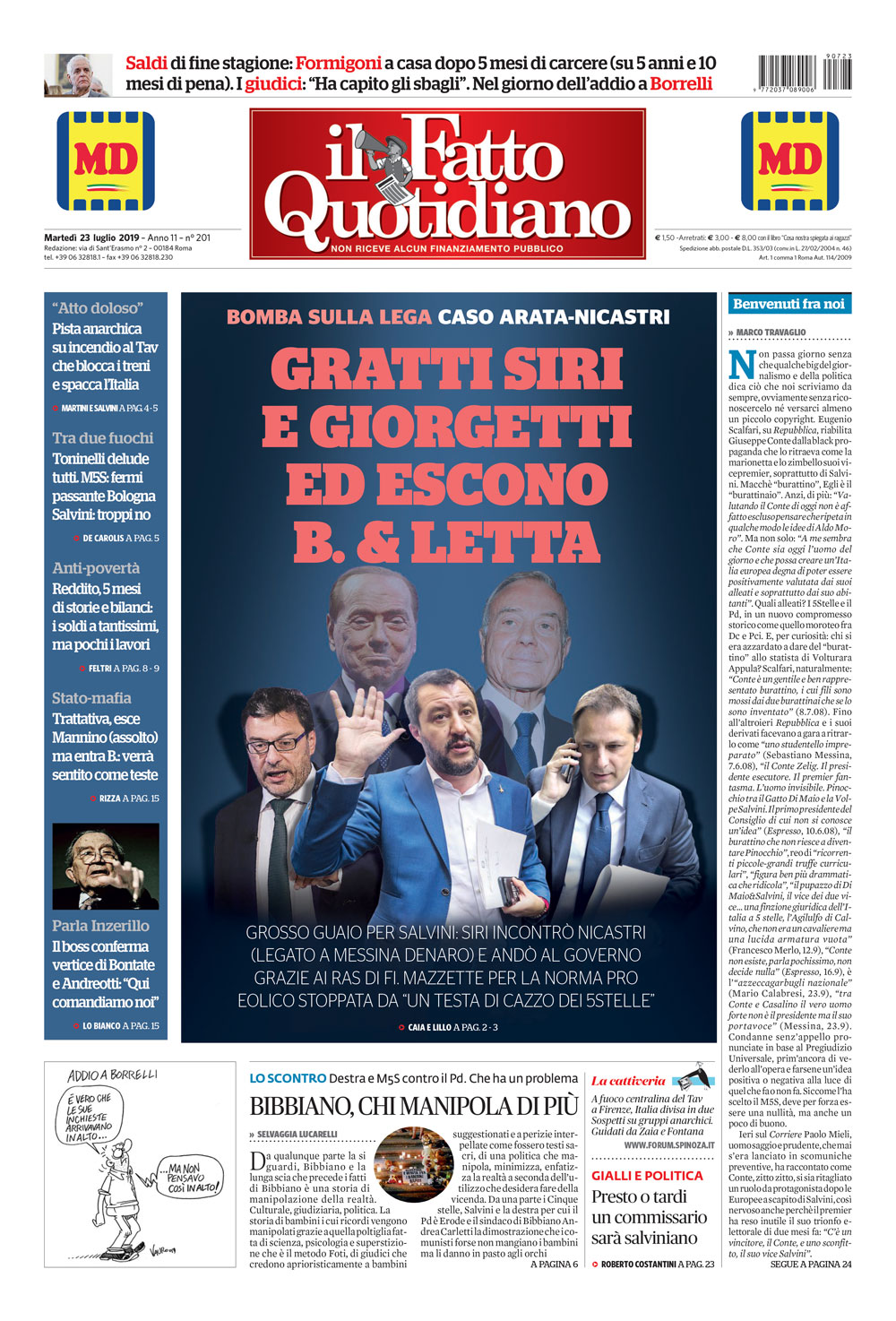 Gratti Siri e Giorgetti ed escono B. & Letta - Il Fatto Quotidiano