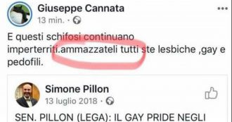 Copertina di Vercelli, consigliere comunale di FdI su Facebook: “Ammazzateli tutti ste lesbiche, gay e pedofili”. Arcigay chiede le dimissioni