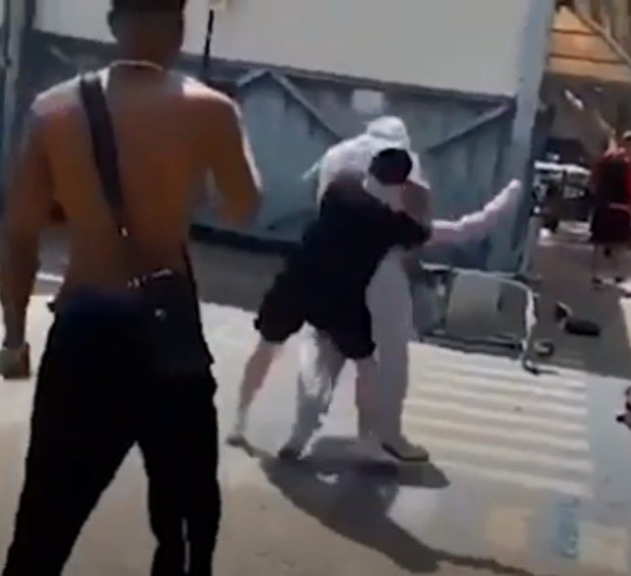 Future, il rapper e il suo bodyguard aggrediti in aeroporto a Ibiza: le immagini del pestaggio