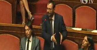 Copertina di Lega-Russia, Patuanelli (M5s): “Noi imbarazzati dall’assenza di Salvini, lo aspettavamo in Aula”