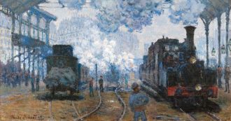 Copertina di Apollinaire con la ragazza del treno: amore al capolinea