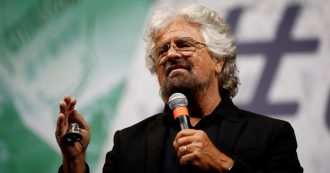 Copertina di Grillo sfotte Di Maio sul mandato zero: “Di andarmene a casa non ho il coraggio”