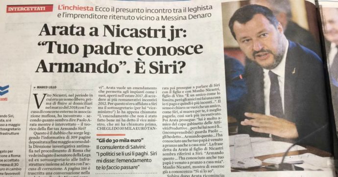 Caso Siri, Vito Nicastri: “Mi sembra di averlo conosciuto a un pranzo a casa di Arata”
