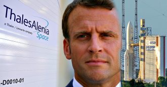 Copertina di Spazio, il piano di Macron per la leadership Ue: 3,6 miliardi e fusione Airbus-Thales. Italia ha due strade per non essere ridimensionata