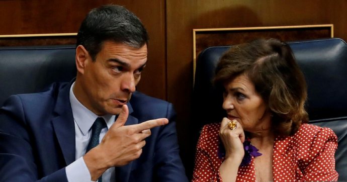 La Sinistra si fa i dispetti: niente fiducia a Sanchez