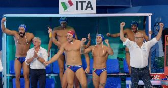 Copertina di Pallanuoto, l’Italia è campione del mondo: il Settebello travolge la Spagna 10-5 e vince l’oro