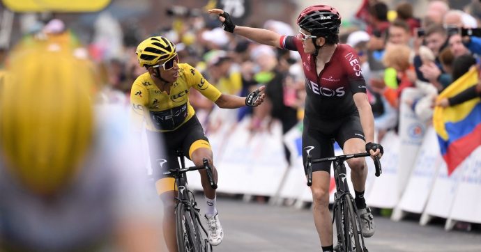 Copertina di Bernal re giovane del Tour nel giorno del “vecchio” Nibali vincitore dimezzato