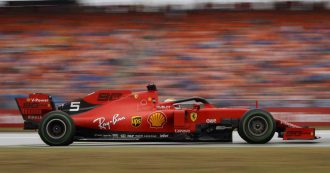 Copertina di Sebastian Vettel, rimonta storica: nel Gp di Germania il ferrarista parte ultimo e arriva secondo dietro Verstappen