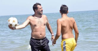 Copertina di Figlio di Salvini sulla moto d’acqua, la Procura di Ravenna chiede l’archiviazione per i tre agenti della scorta: “Tenuità del fatto”
