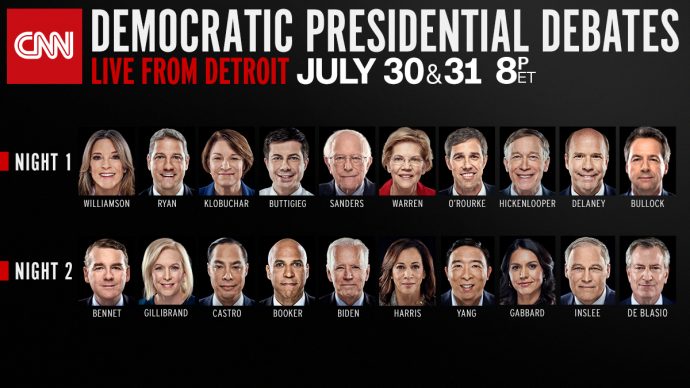 Primarie Usa 2020, cosa c’è da sapere sui dibattiti del 30 e 31 luglio dei candidati democratici
