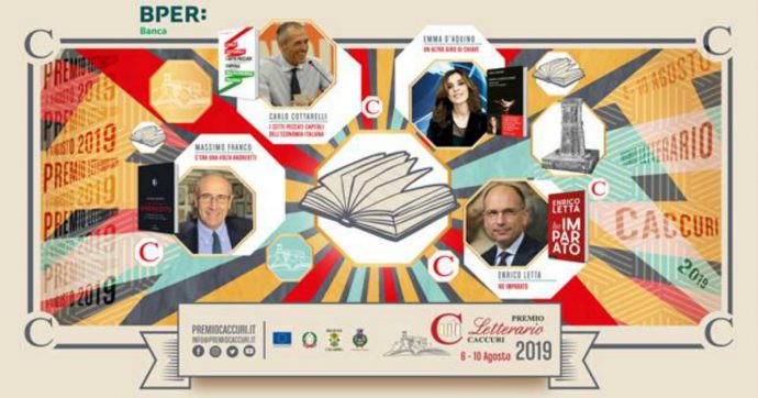 Premio Caccuri 2019, da Carlo Cottarelli a Enrico Letta: ecco i finalisti del concorso letterario