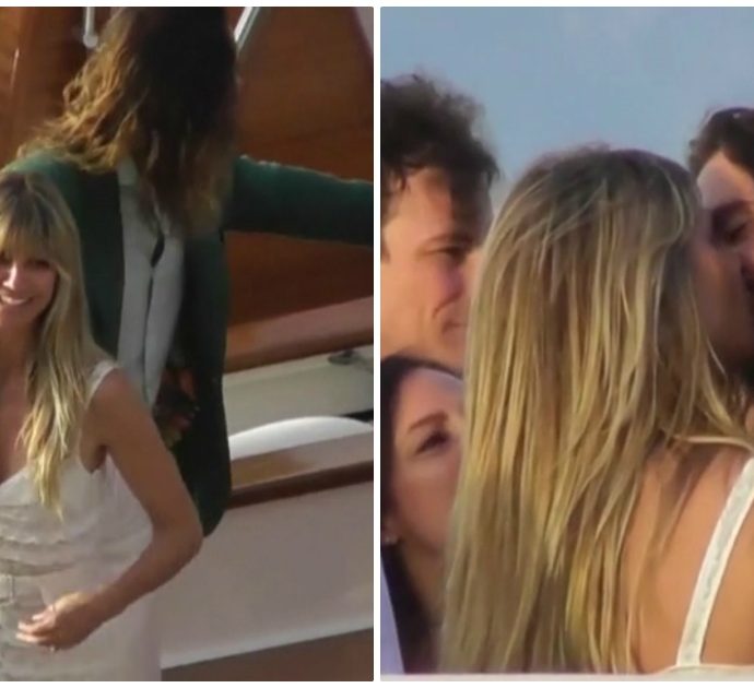 Heidi Klum, le nozze segrete a Capri della topmodel (col chitarrista dei Tokyo Hotel) sullo yacht dei matrimoni dei vip