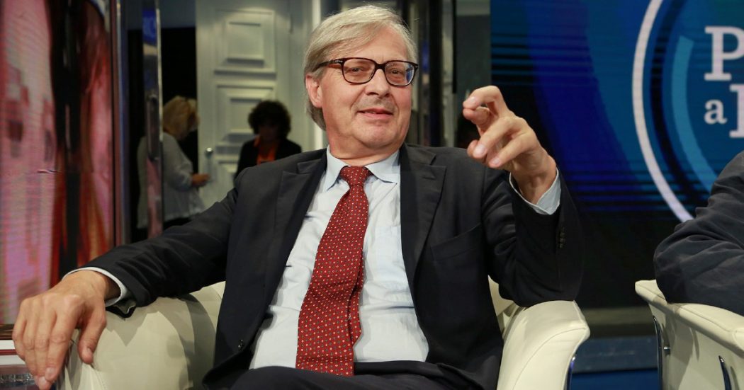 Sgarbi rischia il processo: “Quel quadro? Brucialo” Sgarbi rischia il processo: “Quel quadro? Brucialo”