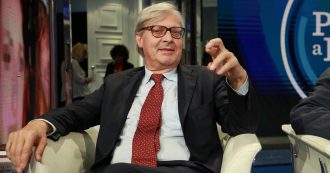 Copertina di Vittorio Sgarbi prosciolto dalle accuse di aver certificato come autentiche opere d’arte ritenute false