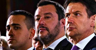 Lega: “Voto alternativa a questo governo”. Faccia a faccia Conte-Salvini. Di Maio: “Colloqui in corso, io pagato per lavorare”