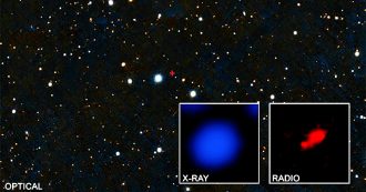 Copertina di Scovato il buco nero più distante mai osservato grazie al telescopio Chandra della Nasa