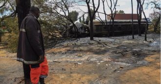 Copertina di Tanzania, 62 morti e 70 feriti nell’esplosione di un’autocisterna: stavano raccogliendo il carburante fuoriuscito