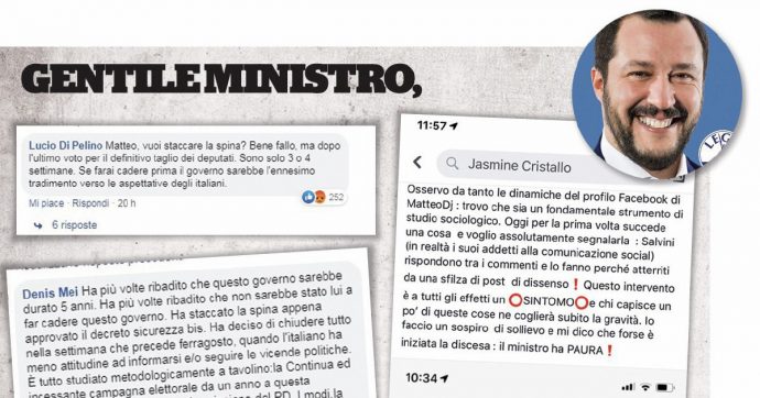 Il web contro Salvini: “Coniglio, perché vuoi la crisi adesso?”