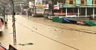 India, piogge torrenziali devastano gli stati del sud e dell’ovest: oltre 140 morti