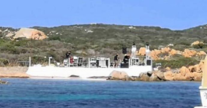 Maddalena, sequestrato il palco della festa dei magnati russi