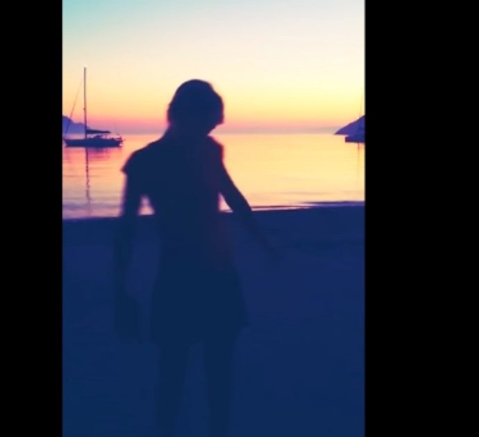 Nadia Toffa morta, l’ombra della conduttrice che balla felice al tramonto: il video inedito per l’ultimo addio de Le Iene