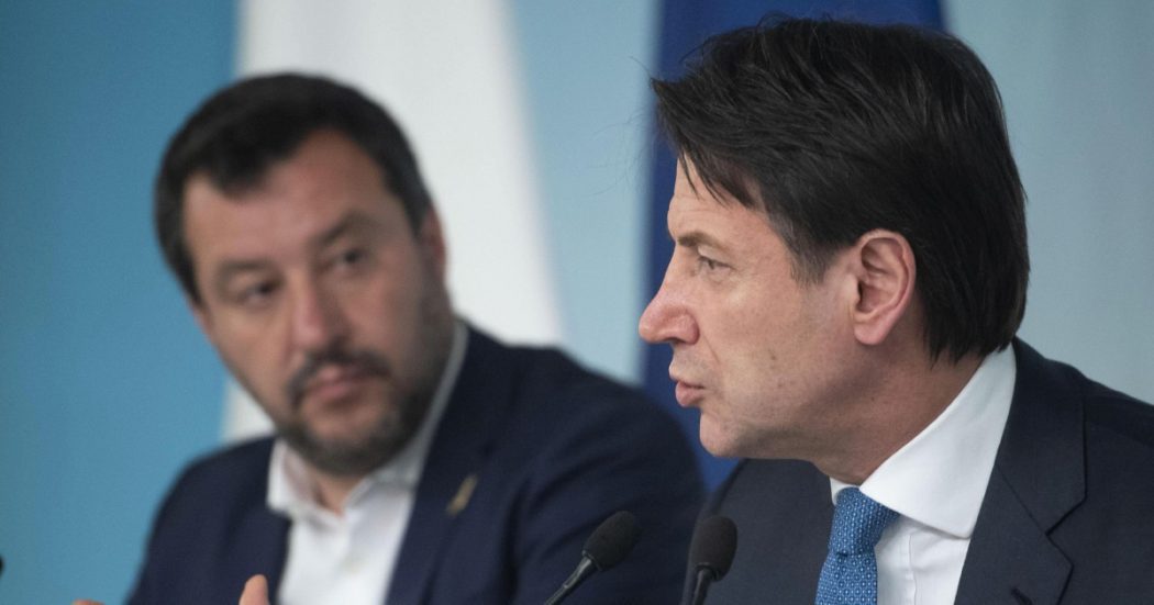 Matteo Salvini in Rete come Renzi. Premiata la metamorfosi di Conte Matteo Salvini in Rete come Renzi. Premiata la metamorfosi di Conte