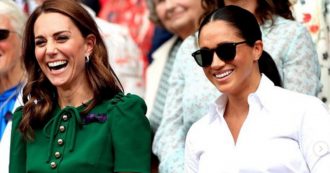 Copertina di Kate Middleton e Meghan Markle, troppa tensione tra le cognate: la Regina sceglie sistemazioni separate al castello di Balmoral