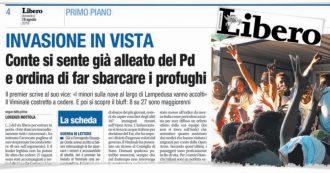 Copertina di Salvini specula sulla pelle dei minori: è lui che rinnega se stesso, non Conte