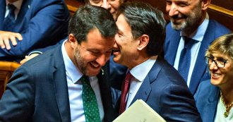 Copertina di Giuseppe Conte contro Matteo Salvini: “Crea sfiducia, lavora contro interesse nazionale”