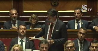 Copertina di Crisi, l’intervento integrale di Giuseppe Conte in Senato. Dagli attacchi a Salvini alle dimissioni