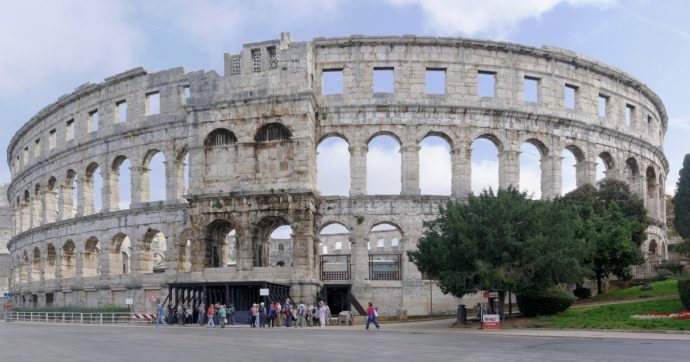 Copertina di Il cielo dell’Istria: vedi Pola e poi piove