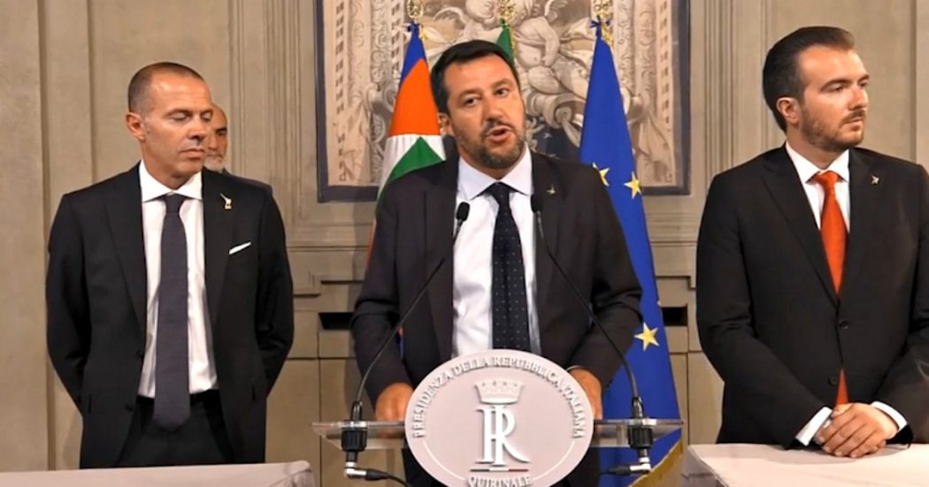 Crisi, Salvini: “Di Maio ha lavorato bene. Sì a governo che costruisce e guarda avanti”
