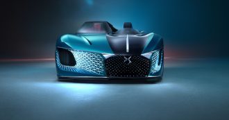 Copertina di DS X E-Tense, la sportiva elettrica di domani è metà coupé e metà roadster – FOTO