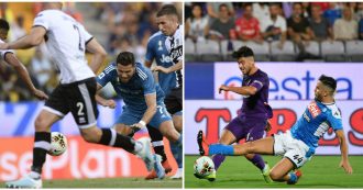 Copertina di Serie A, Juventus e Napoli ripartono dai tre punti. Bianconeri di misura a Parma, a Firenze arrivano gol, spettacolo e polemiche