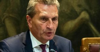 Copertina di Governo, il commissario Ue Oettinger: “Se cambiano i toni da Roma, fare tutto il possibile per facilitare il lavoro del nuovo esecutivo”