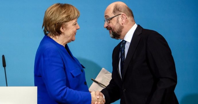 Copertina di Cos’è il contratto alla tedesca: prima di dire sì l’Spd ha fatto due congressi e un referendum