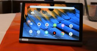 Copertina di Lenovo Yoga SmartTab, nuova vita al tablet all’insegna della smart home