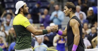 Copertina di Us Open, Matteo Berrettini si ferma in semifinale contro Rafael Nadal. Ma lo spagnolo lo mette tra i grandi: “Già uno dei migliori”