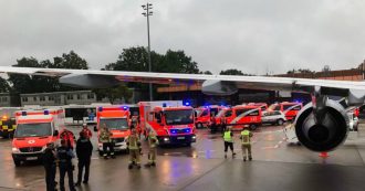 Copertina di Berlino, turbolenze sul volo proveniente da Lamezia Terme: “8 feriti, grave una donna”