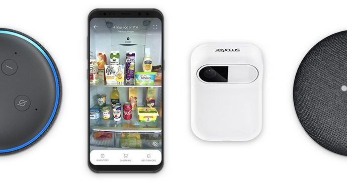FridgeCam Plus è la webcam per il frigo che fa l’inventario di prodotti e relative scadenze, e stila la lista della spesa