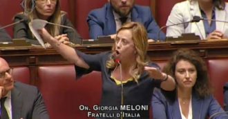 Governo, Meloni: “Avete truffato gli italiani, Di Maio può allacciare le scarpe a Scilipoti”