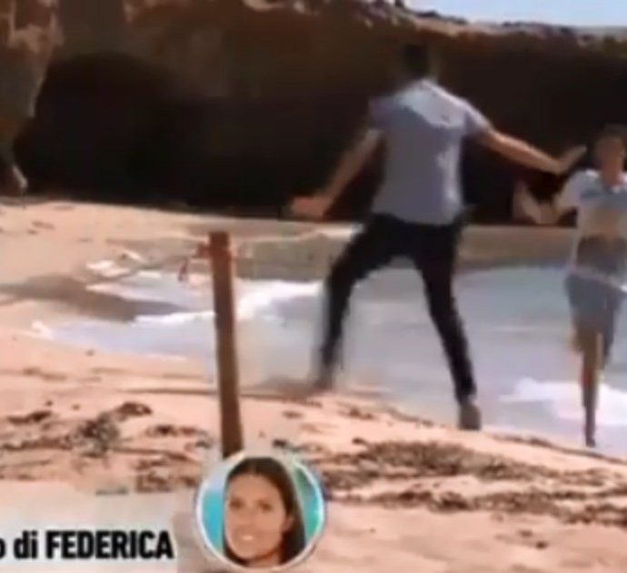 Temptation Island Vip debutta sottotono. Ciro Petrone scappa inseguito dai cameraman, Alessia Marcuzzi lo bacchetta: “Tu e Federica dovete lasciare il reality”