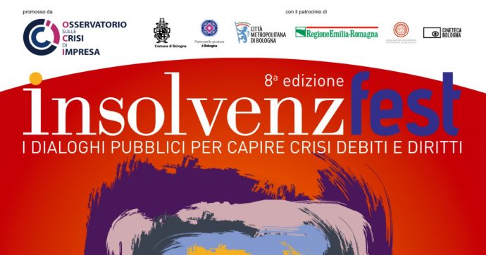 Bologna, dal 19 al 22 settembre torna InsolvenzFest. Al centro dei dialoghi l’effetto del tempo sui debiti