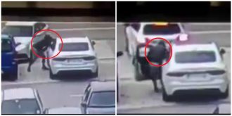 Copertina di Foggia, il furto d’auto in meno di un minuto: il ladro in azione col complice che lo copre